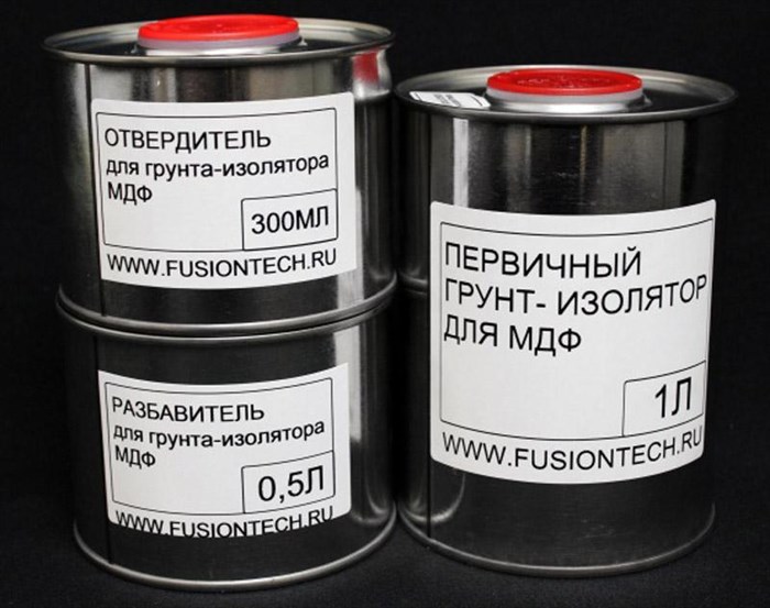 Полиуретановая грунтовка для МДФ