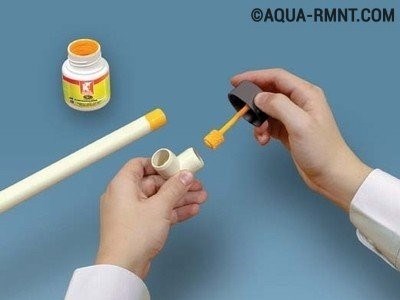 Клей для пластиковых труб