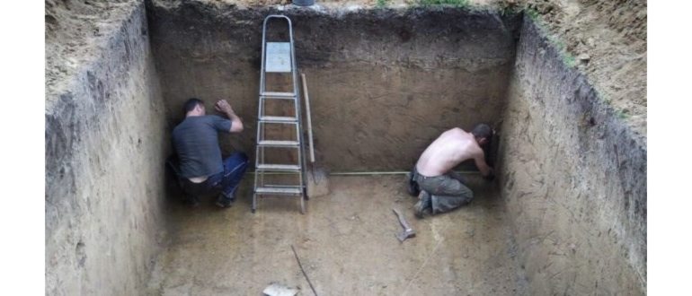 устройство кессона в гараже
