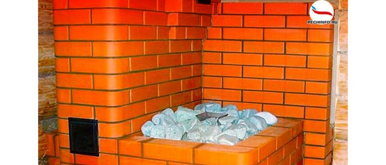 Схема печи с верхним расположением