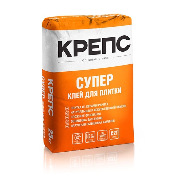 Клей Для Плитки Супер 25 кг Bundex • Litokol litoflex k80