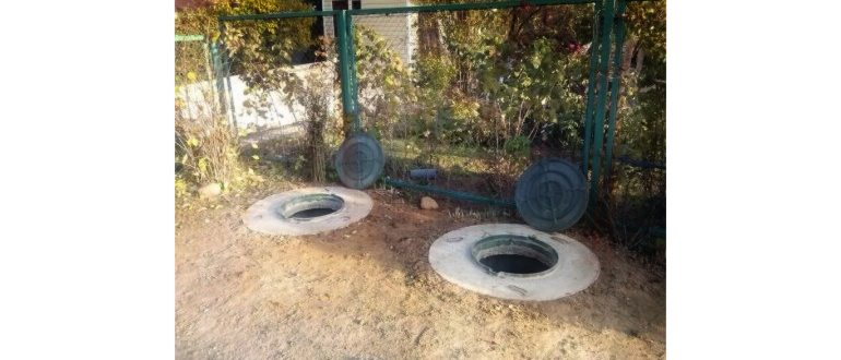 Готовый септик из колец