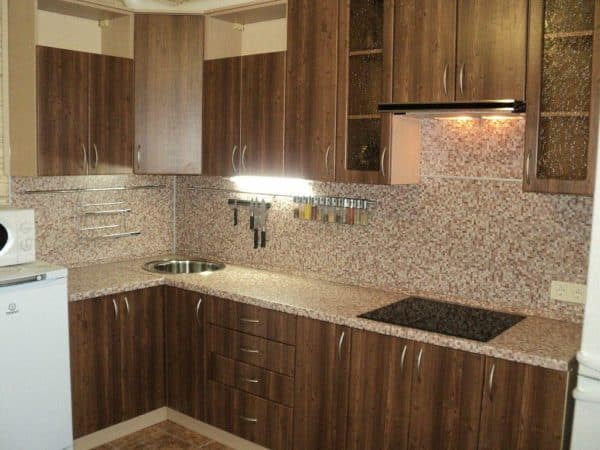 Кухонный фартук из МДФ