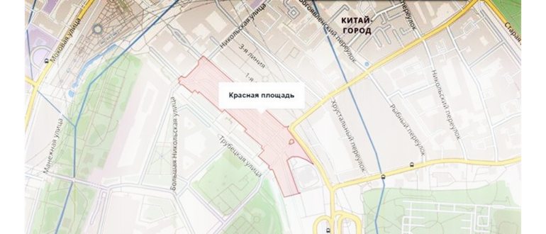 размер Красной Площади