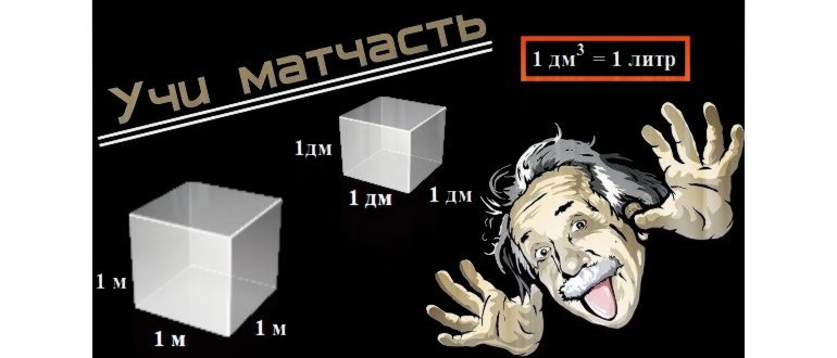 Сколько литров в кубе?