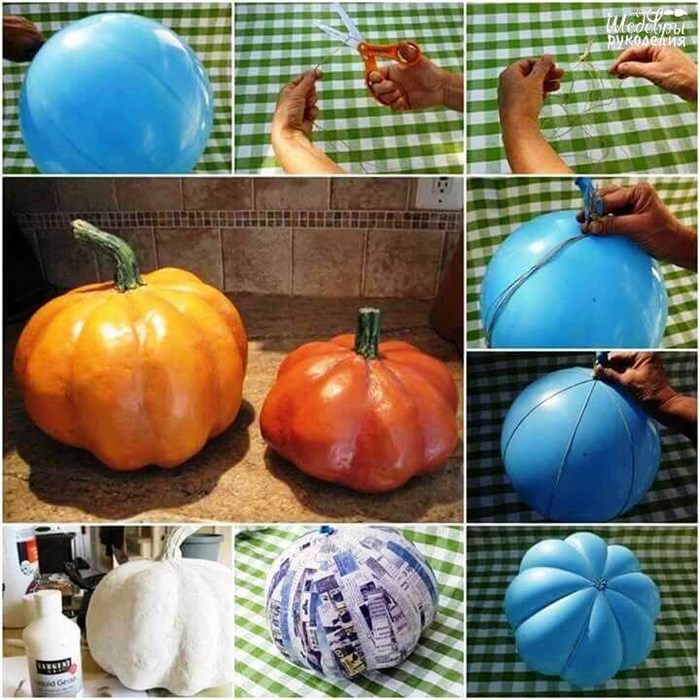 Фигурки из папье - маше 