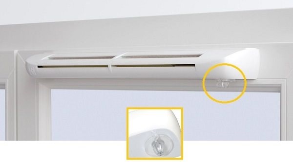 Приточный клапан Aereco