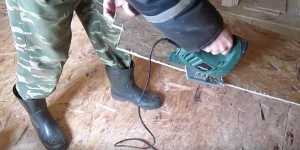 Подрезка OSB