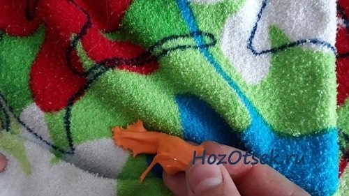 Удаление лизуна с одежды новым слаймом