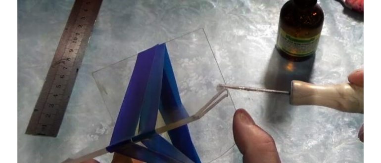 Процесс склеивания оргстекла