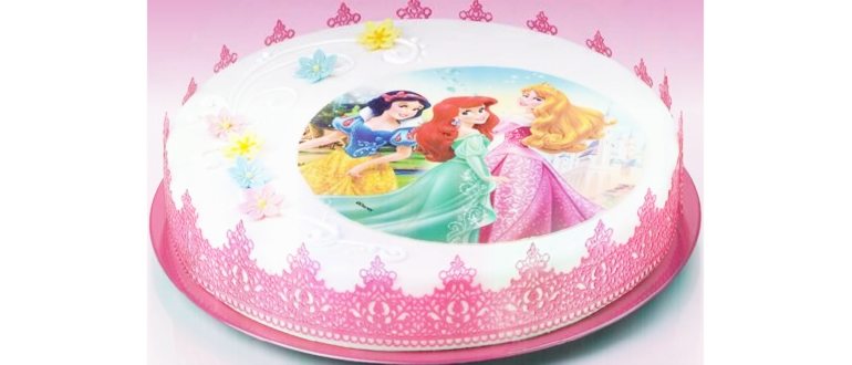 Вафельная картинка для торта