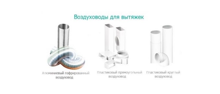Жесткие воздуховоды для вытяжки