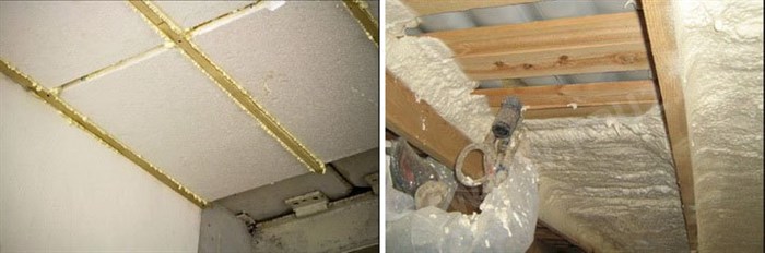 Утепление полов изнутри под бетоном и деревяянным настилом