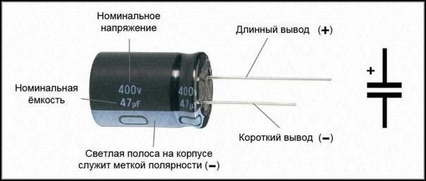 Маркировка конденсатора