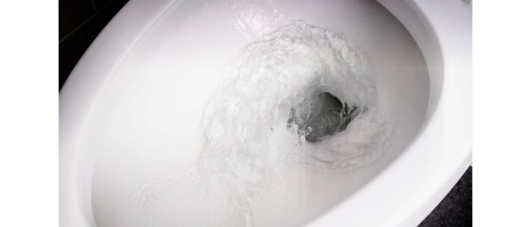 Большая часть воды в смывном