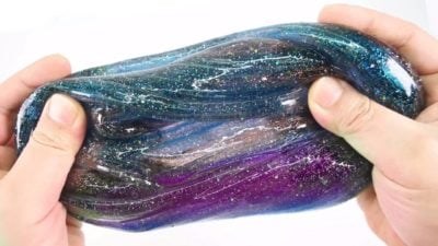 Как сделать звездный slime