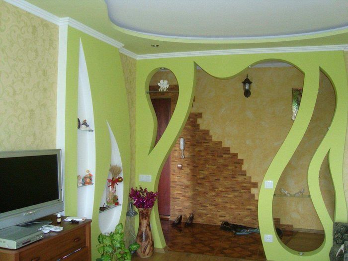 Светодиодная лента для подсветки арки из гипсокартона