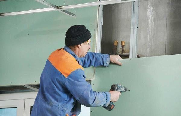 Как правильно прикручивать гипсокартон к стене видео