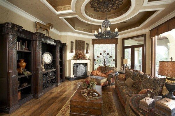Каркас потолки из гипсокартона фото для гостиной