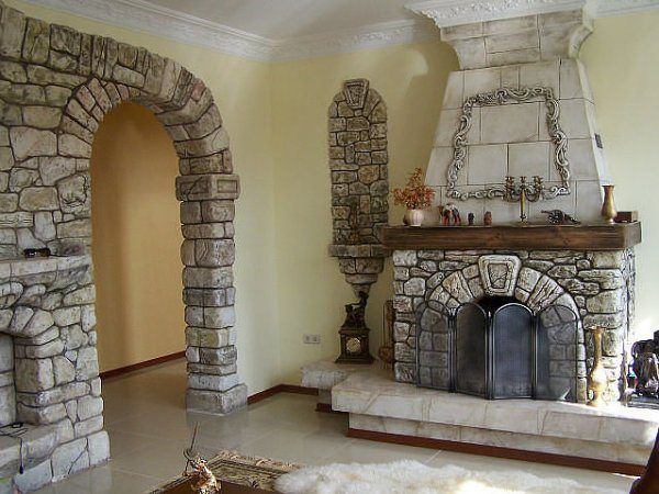 Настенные арки из гипсокартона фото европейский вариант