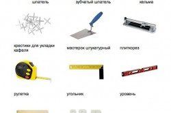 Отделка деревянных стен гипсокартоном с последующей облицовкой кафелем