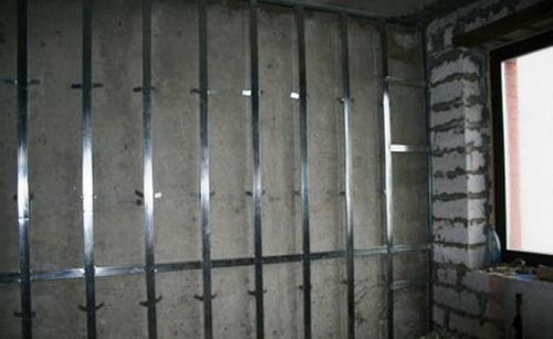 Отделка стен из газоблока гипсокартоном без каркаса и профиля