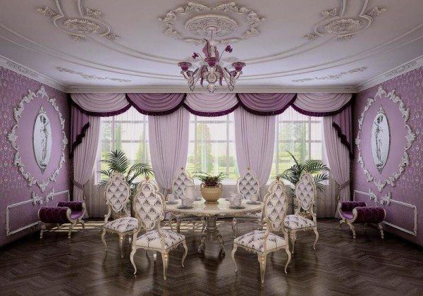 Ровные потолки из гипсокартона фото для гостиной стиле классика
