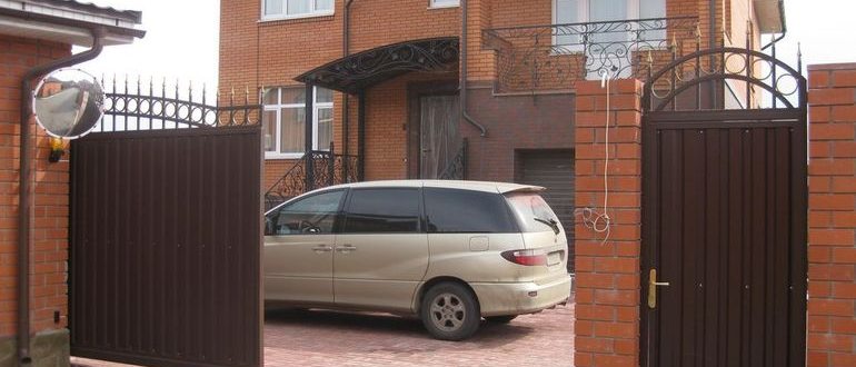 Простейшие Откатные Ворота Своими Руками Без Автоматики