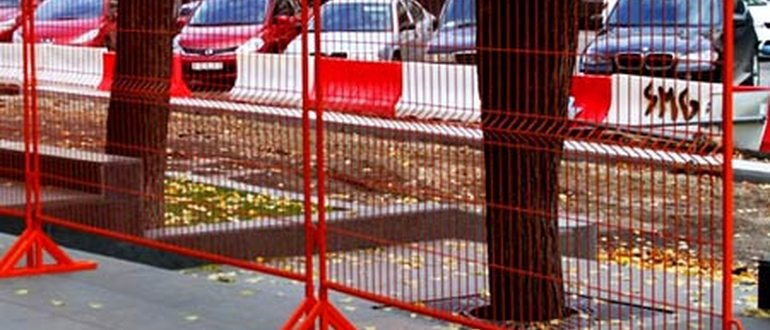 Установка Временного Ограждения Строительной Площадки