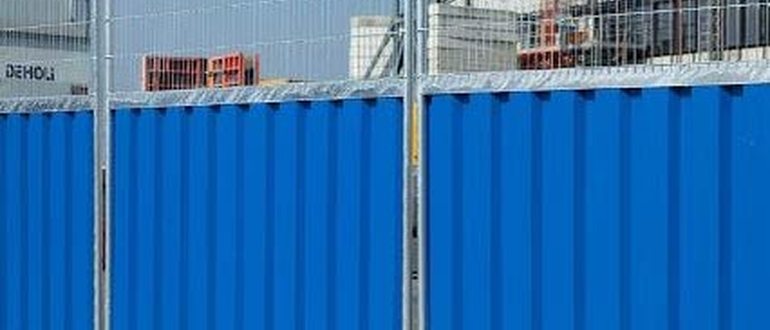 Установка Временного Ограждения Строительной Площадки